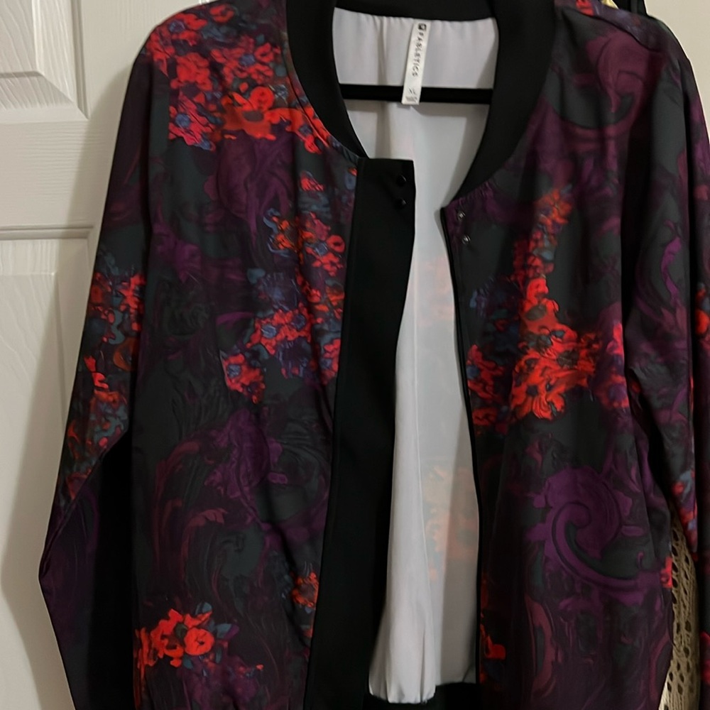 Multicolor Bomber Jacket - image 1